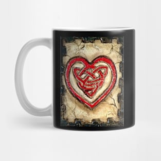 Brave Heart ❤️ Celtic Knots Mug